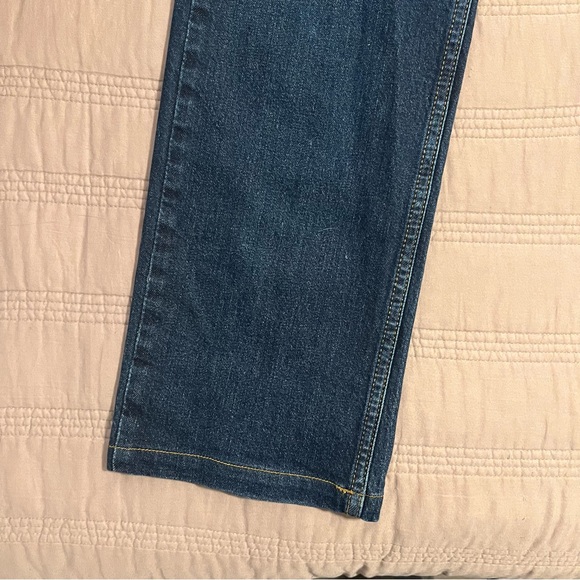 Levi's Men's 514 Straight Fit Dark Blue Jeans - Picture 6 of 7